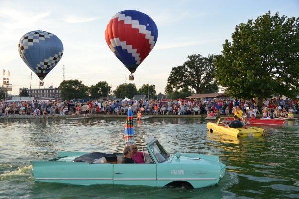 Amphicar on Grand Lake St Marys
